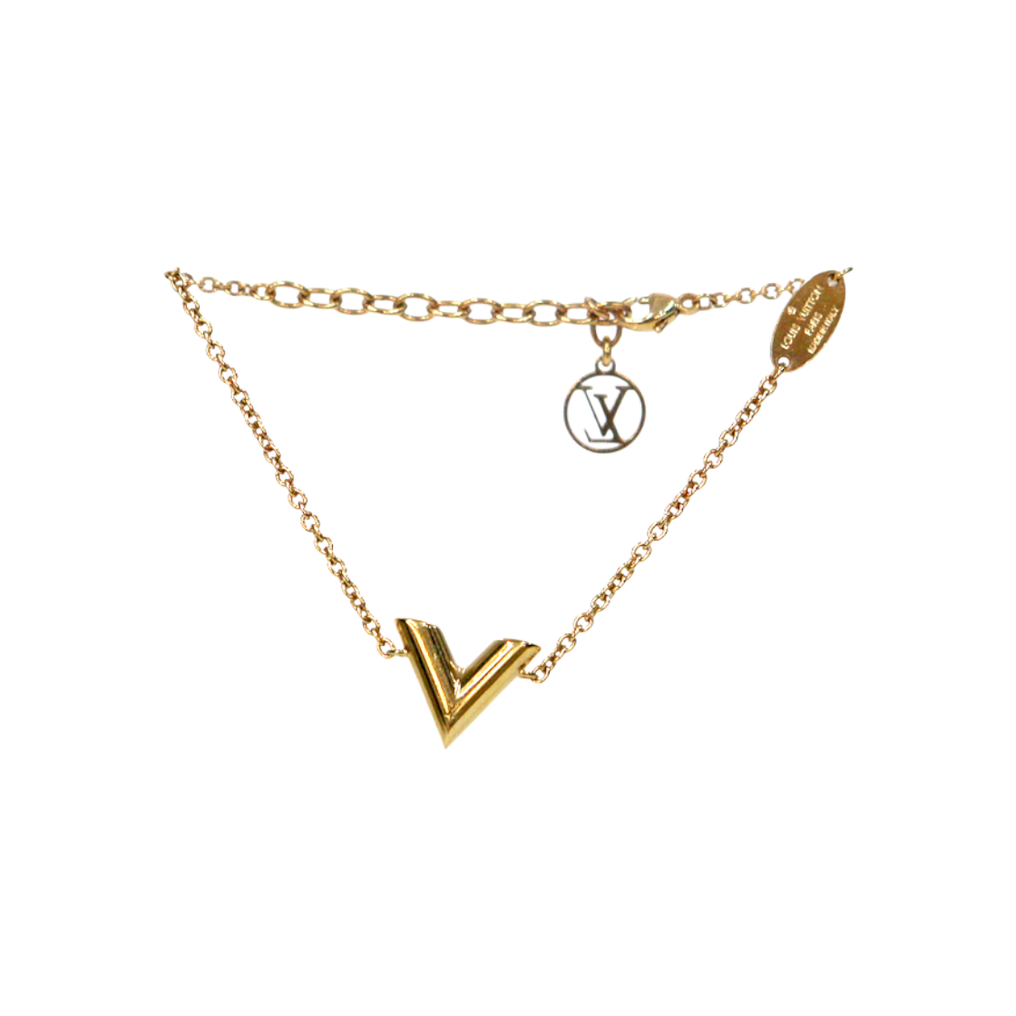 ITE53ST66GM4 Louis Vuitton Essential V Gold Bracelet A-B45555