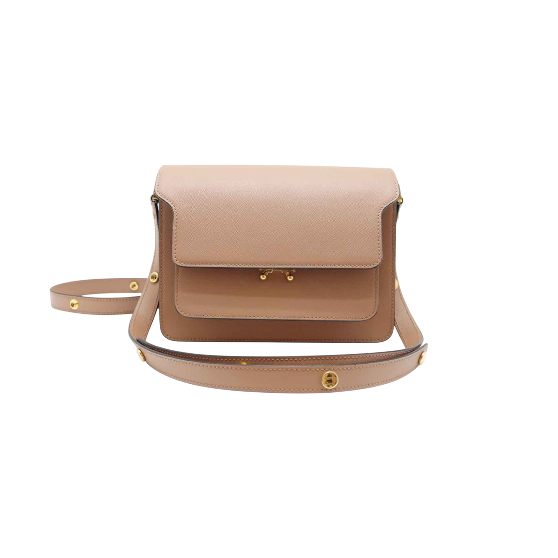 마르니 트렁크백 미듐 사피아노(Marni Medium Trunk Bag in Saffiano)