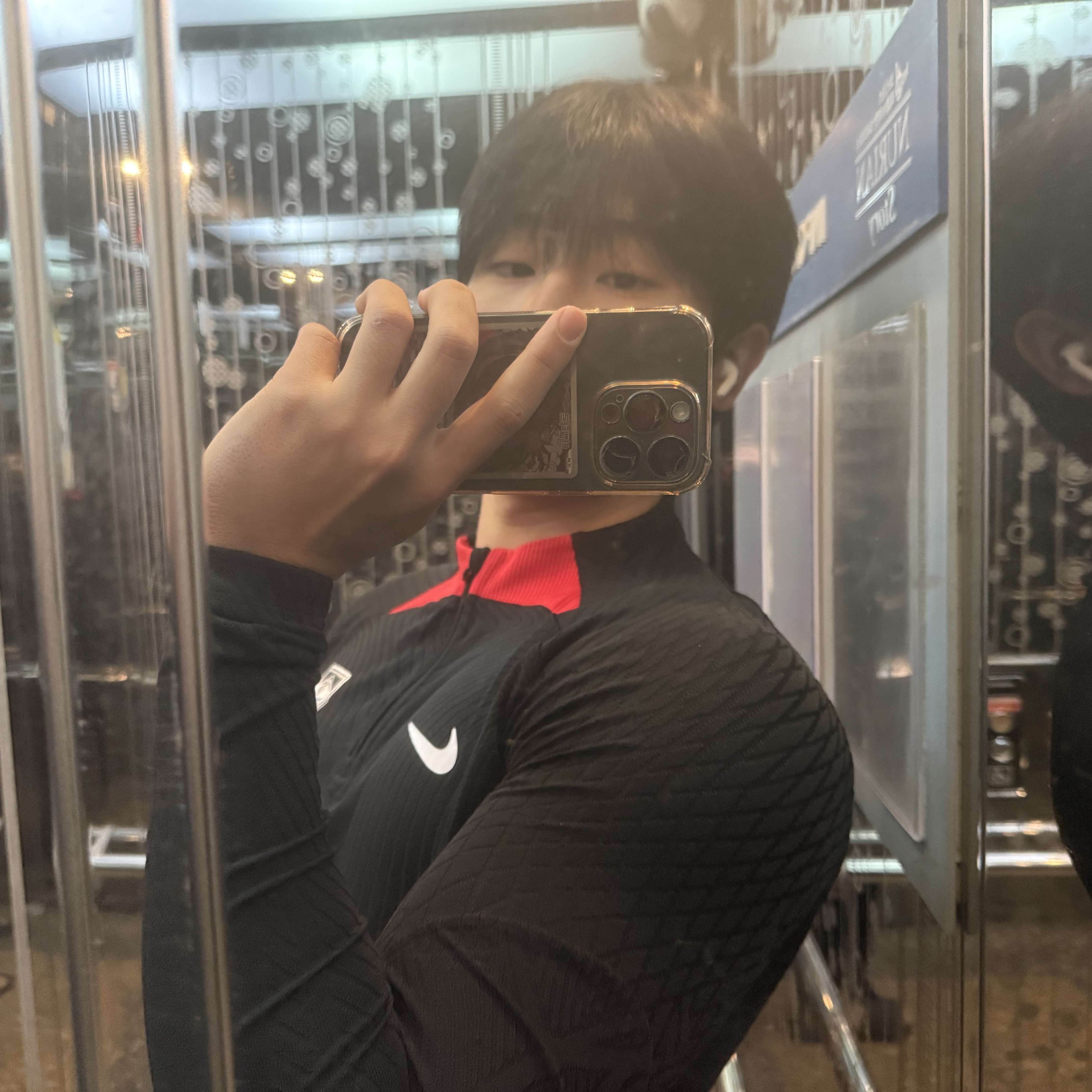 Nike Korea Strike Elite Dri-Fit Knit Soccer Drill Top Black - Asia 착용 스타일