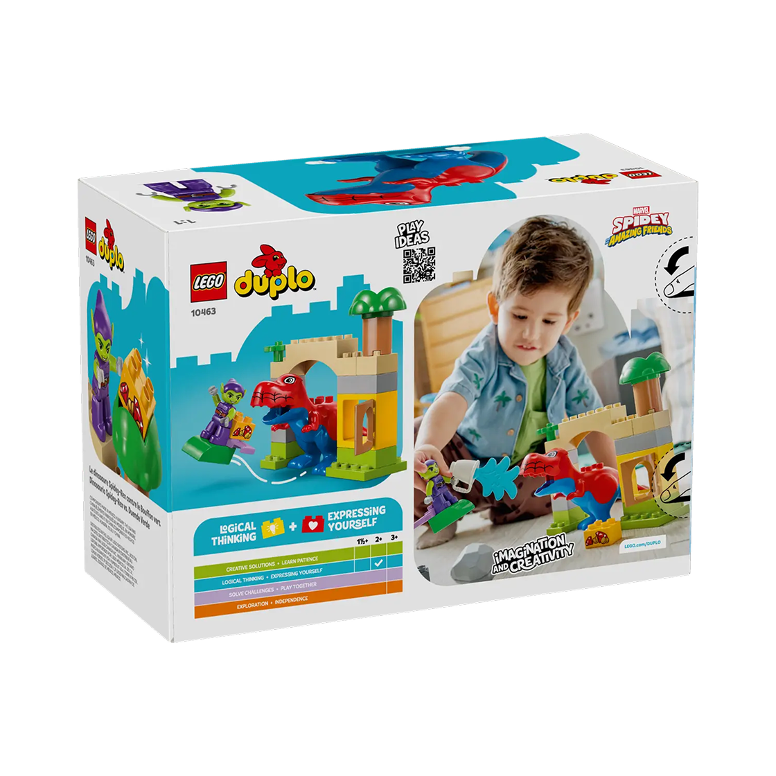 레고 마블 공룡 스파이디렉스와 그린 고블린의 대결(Lego Marvel Dinosaur Spidey-Rex vs. Green Goblin) - 2
