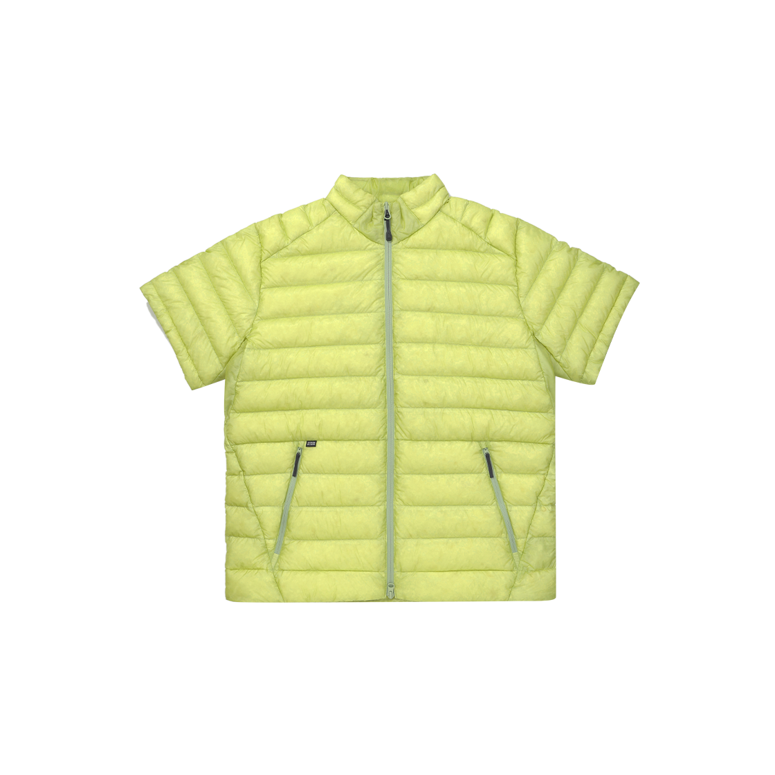 N5421SDJC3YGR SIERRA DESIGNS MUIR Lightweight Goose Down Short Sleeve Jacket YELLOW GREEN