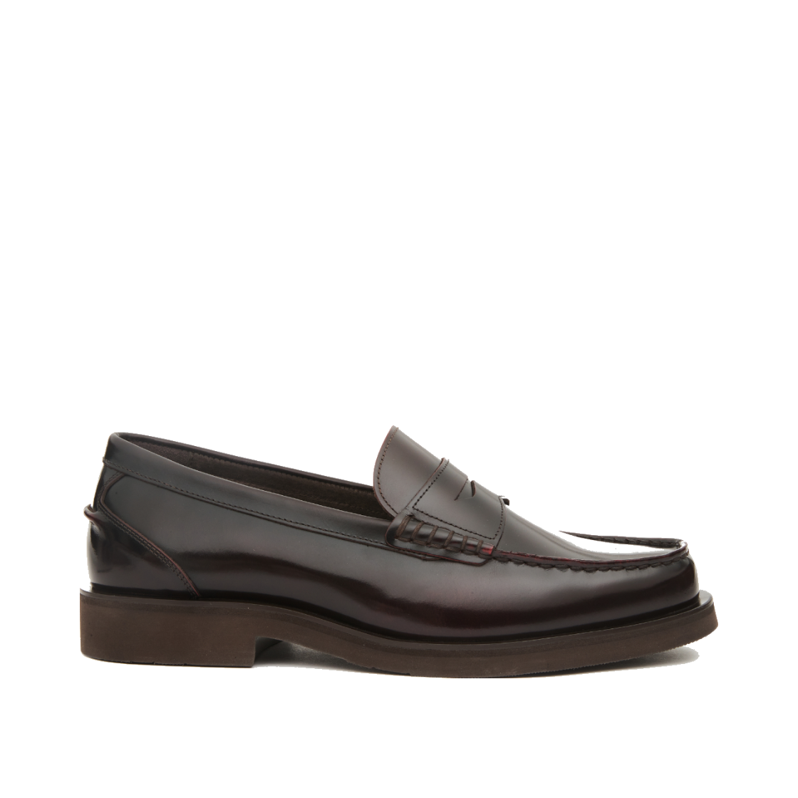 리갈 남성 유광 컴포트 페니로퍼 버건디(REGAL Men’s Glossy Comfort Penny Loafers Burgundy) - 1