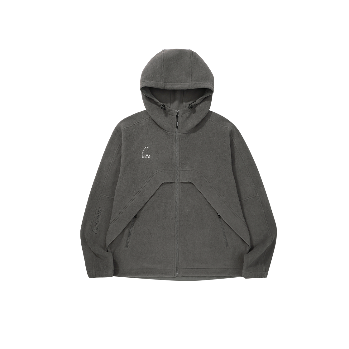 N5321OFJ92CHC SIERRA DESIGNS AUBERRY Polartec Micro Fleece Jacket CHARCOAL