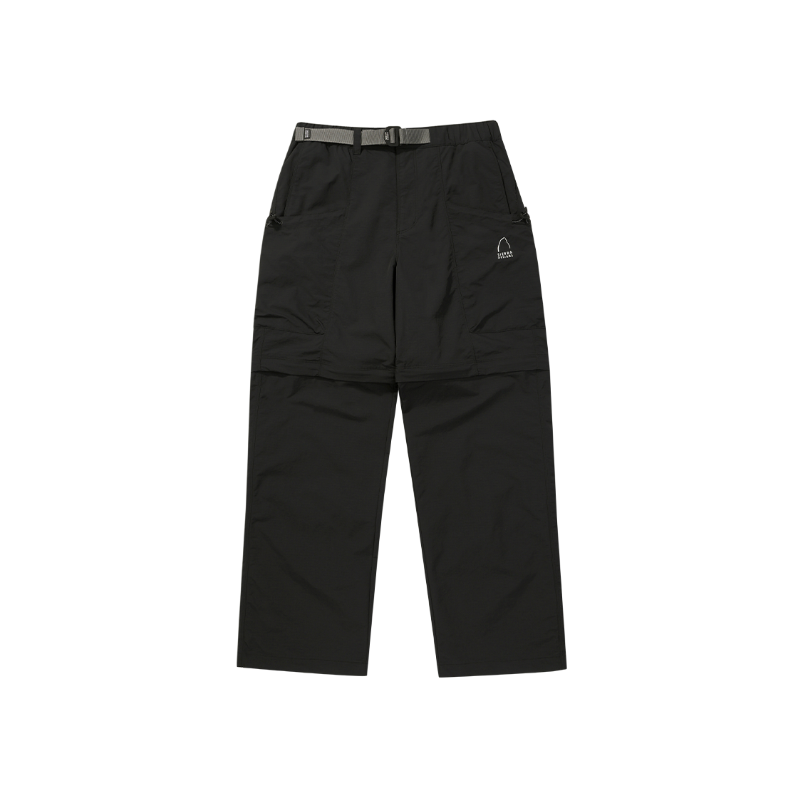 N5322SPT86BLK [6% 적립] SIERRA DESIGNS W GIGAWATT 2WAY Convertible Pants V2 Semi-wide Fit BLACK