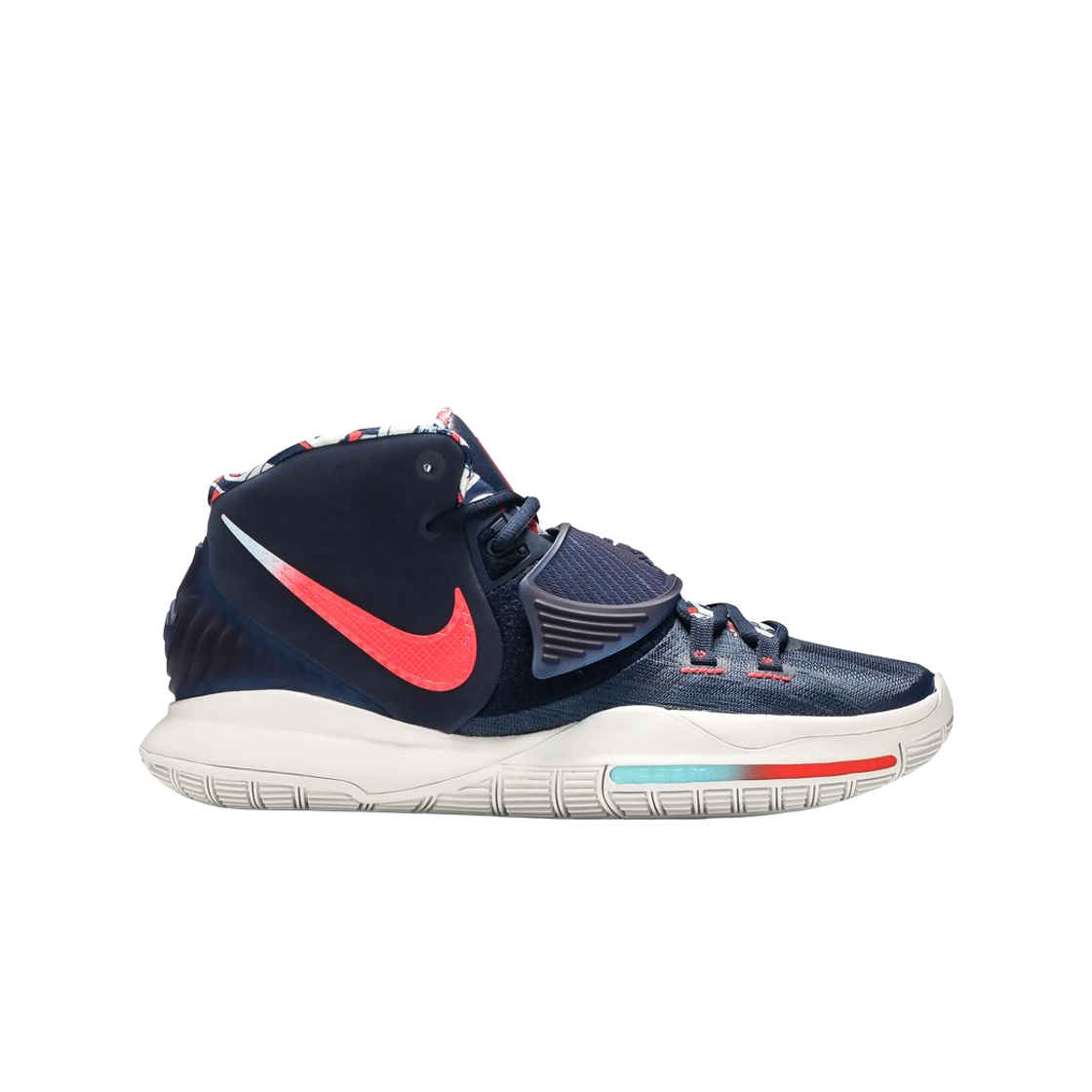 BQ4631-402 Nike Kyrie 6 EP Midnight Navy Laser Crimson