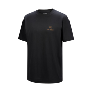 Arc'teryx Kragg SL Cotton Bird Word SS T-Shirt 24K Black