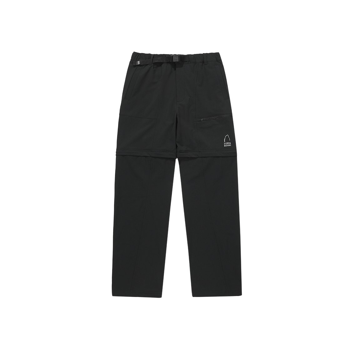 N5322SPT97BLK SIERRA DESIGNS W HALF MOON 2WAY Pants Semi-wide Fit BLACK