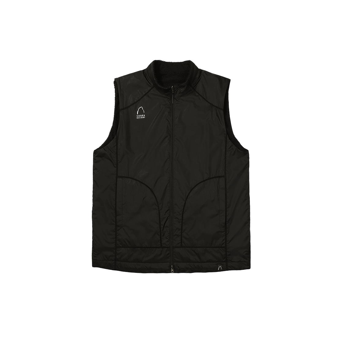 N5321SPV11BLK SIERRA DESIGNS MOSS Polartec Alpha Direct 90 Reversible Vest BLACK