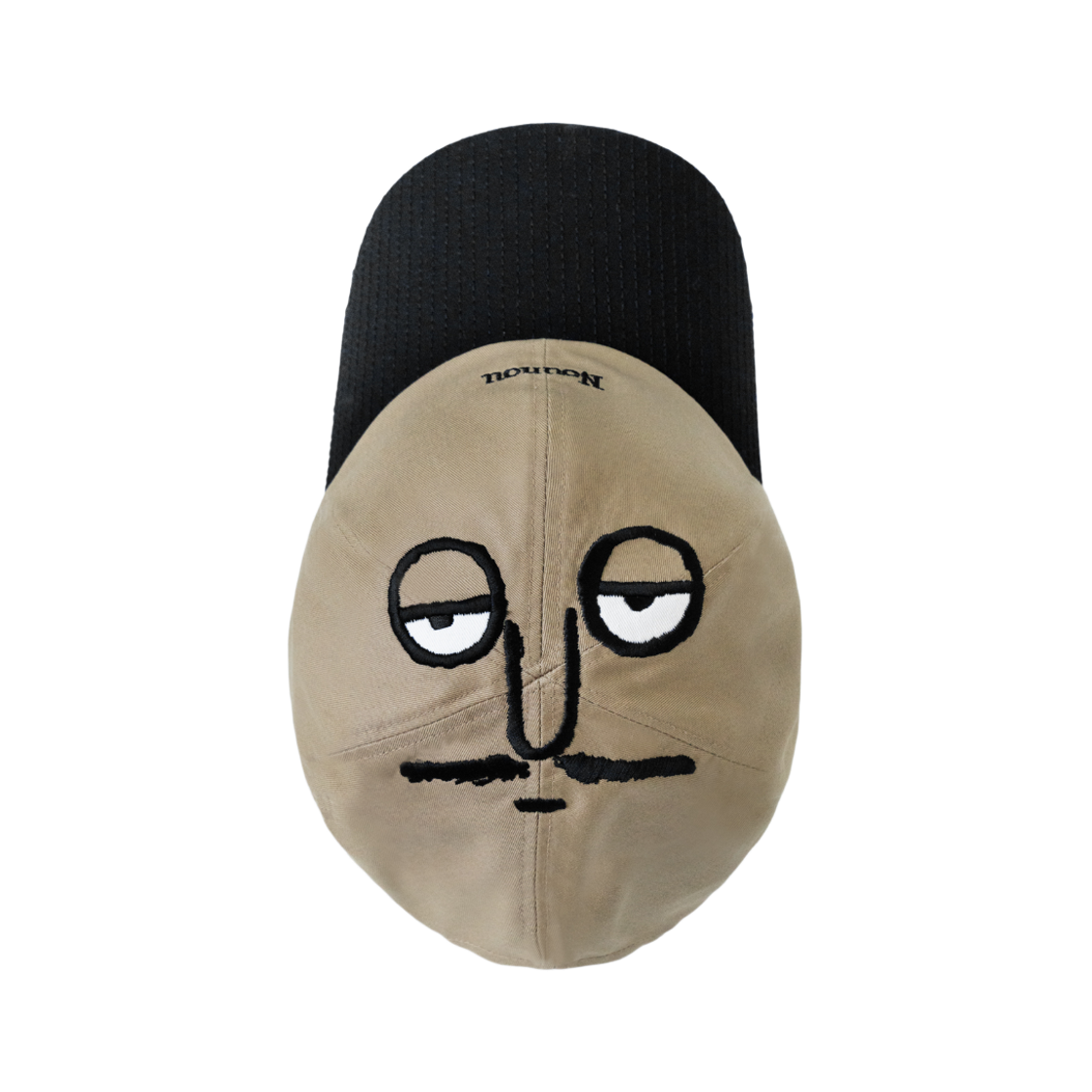 누누 컬러 블럭 캡 베이지(NOUNOU Colour Block Cap Beige) - 3