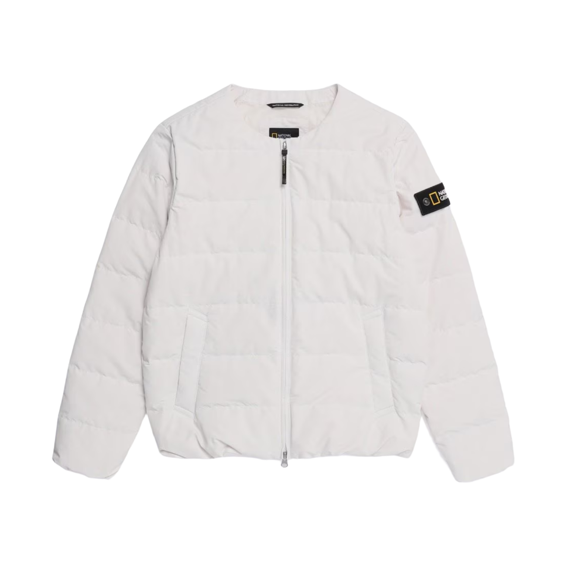 내셔널 지오그래픽 헤론 U 넥 라이트웨이트 구스 다운 점퍼 크리스탈 베이지(National Geographic Heron U Neck Lightweight Goose Down Jumper Crystal Beige)