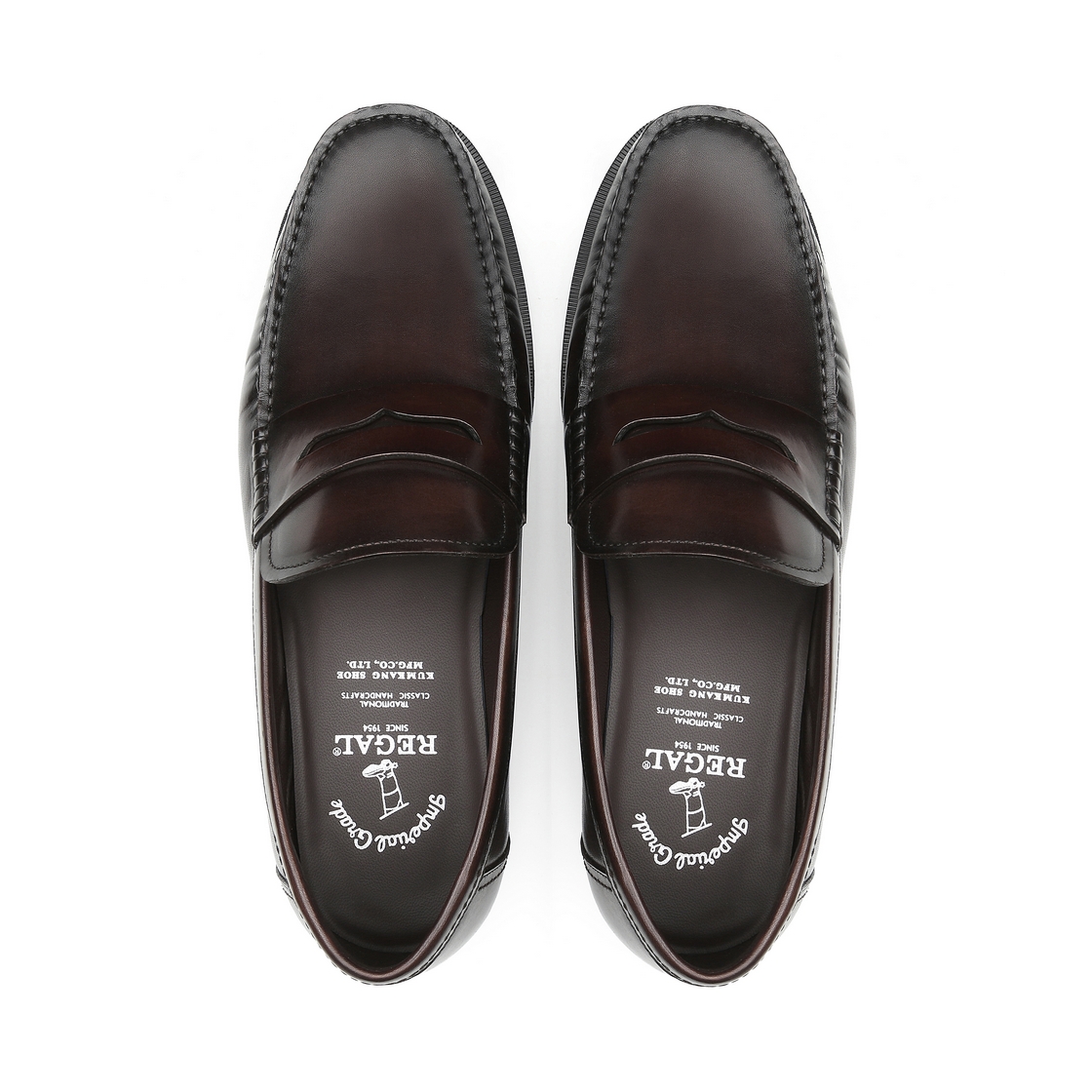 리갈 남성 소프트레더 페니로퍼 브라운(REGAL Men’s Soft Leather Penny Loafers Brown) - 4