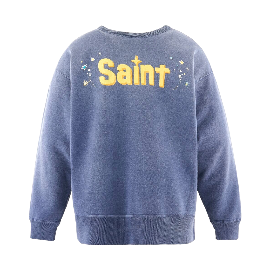 세인트 마이클 x 디즈니 크루넥 스웨트 팅커벨 네이비 - 26SS(Saint Mxxxxxx x Disney Crewneck Sweat Tinker Bell Navy - 26SS) - 2