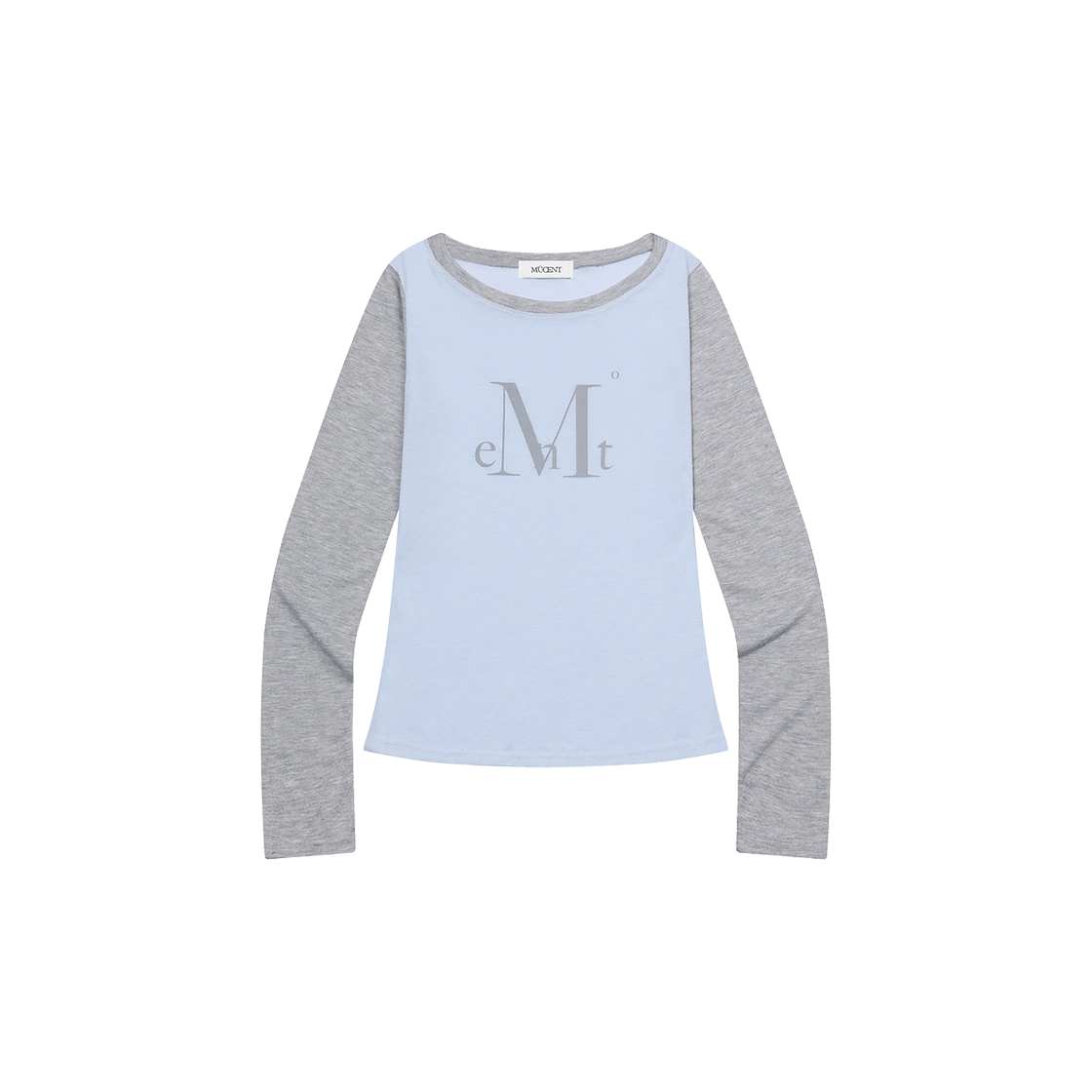 P0000BHE MUCENT Main Symbol See Through T (3Color) Sora - gray