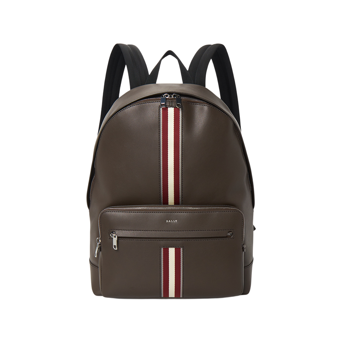 발리 리본 커피 레더 백팩 브라운(Bally Backpack in Coffee Leather with Ribbon Brown)