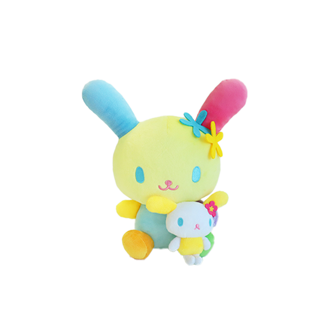 매니어리틀 토끼 안은 우사하나 인형(Many a Little SANRIO Usahana Hugging Bunny Plush toy)