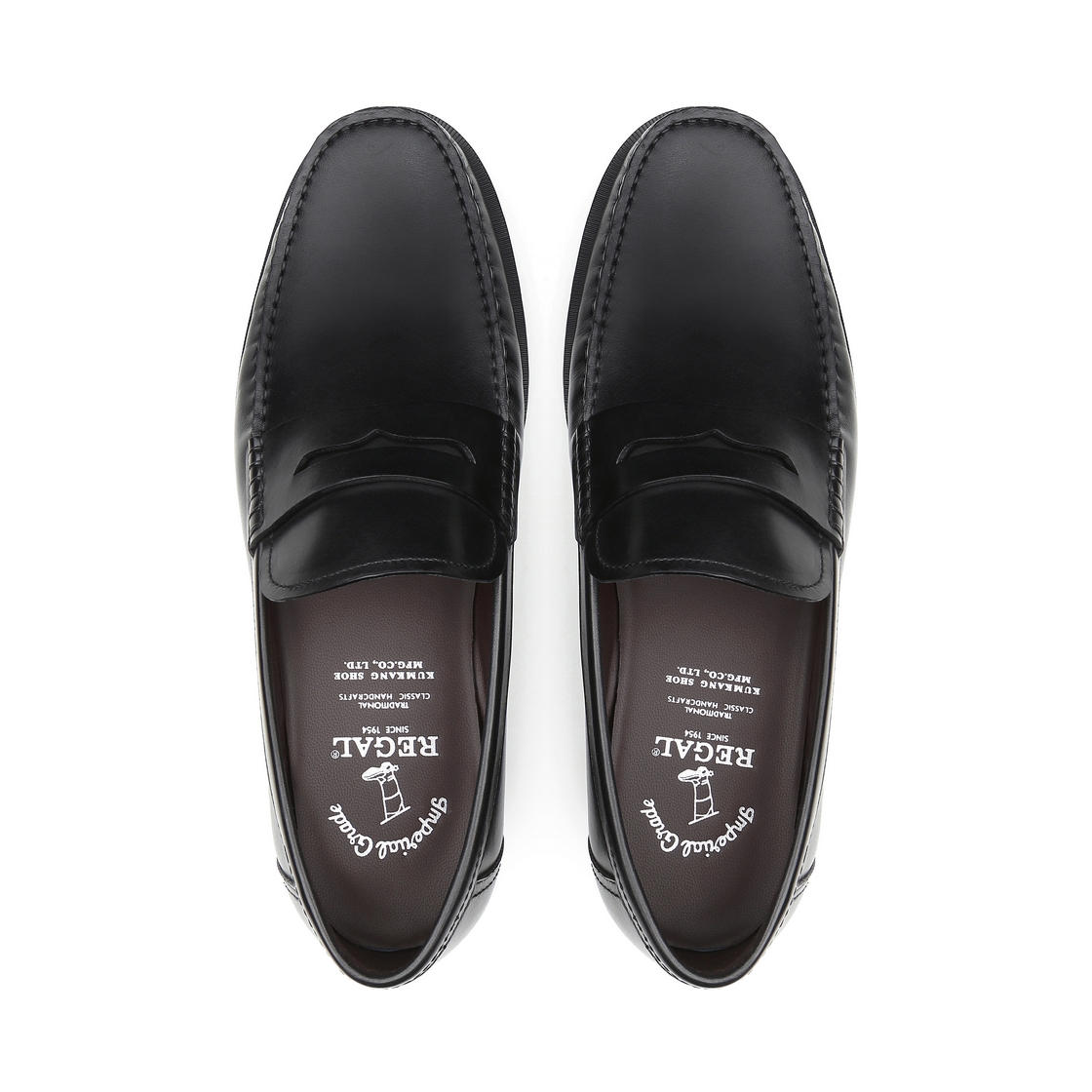 리갈 남성 소프트레더 페니로퍼 블랙(REGAL Men’s Soft Leather Penny Loafers Black) - 4
