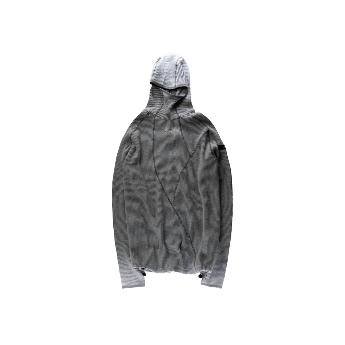 OG-WWH-16 COLDWARM Waffle Warmer Hoodie (Grey Color) -Small Fit-