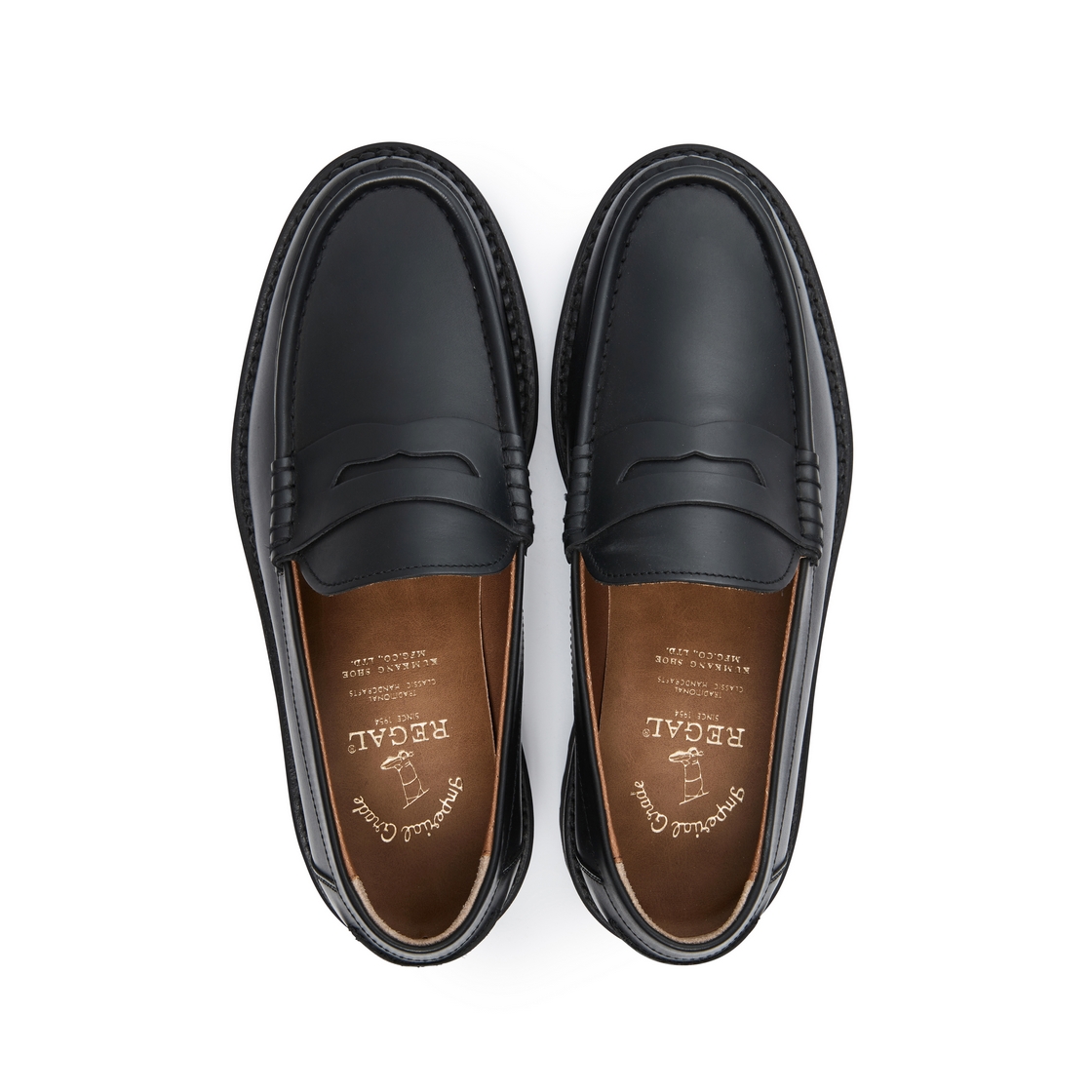 리갈 201 남성 페니 로퍼 블랙(REGAL Men’s 201 Penny Loafers Black) - 4