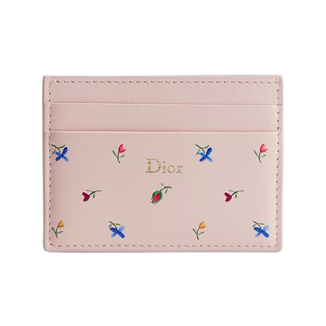 dior kaws card holder pink