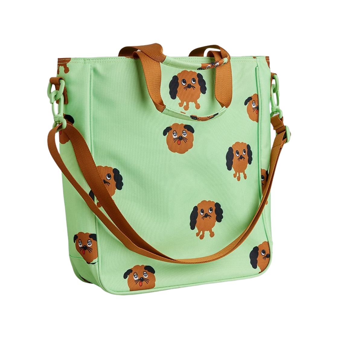 (키즈) 미니 로디니 도기스 컴플리멘터리 백 그린((Kids) Mini Rodini Doggies Complimentary Bag Green) - 2