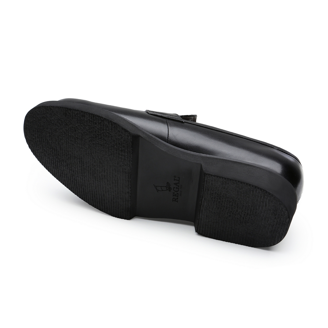 리갈 남성 소프트레더 오버솔 페니로퍼 블랙(REGAL Men’s Soft Leather Oversole Penny Loafers Black) - 2