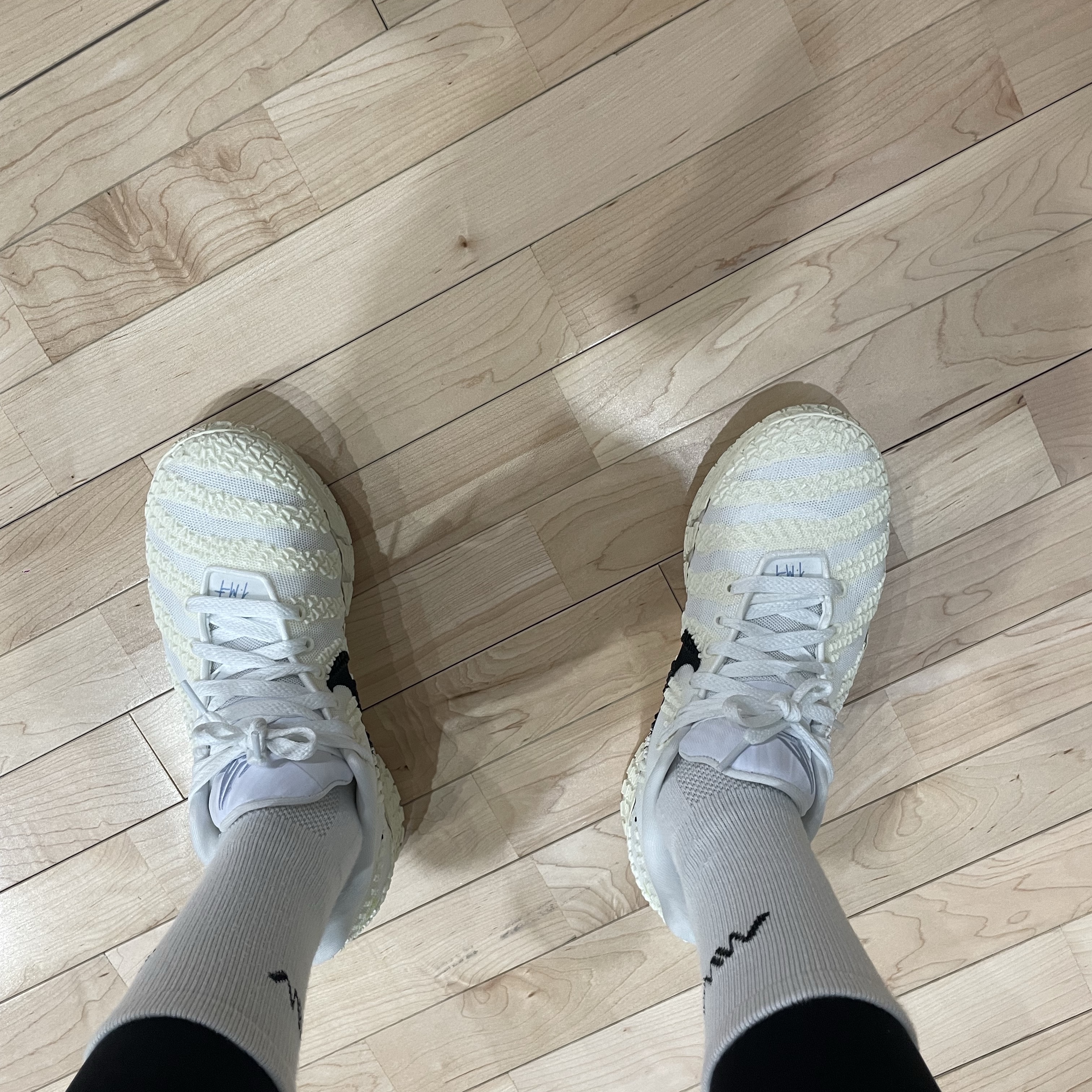 Nike Ja 3 EP White Black 착용 스타일 - 3