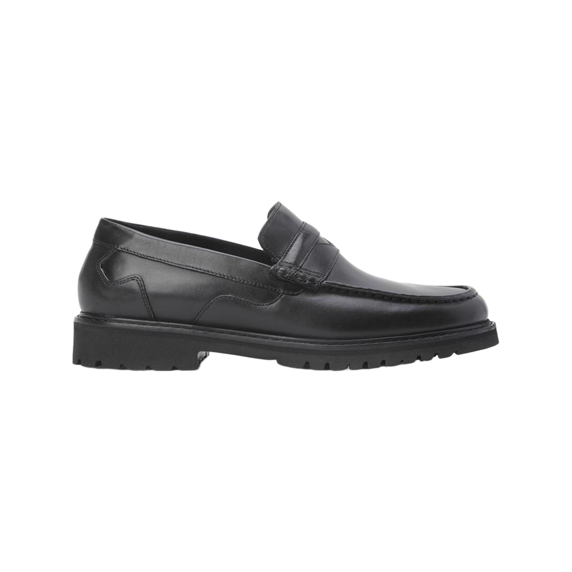 락포트 매버릭 페니 블랙 - W 와이드(Rockport Maverick Penny Black - W Wide)