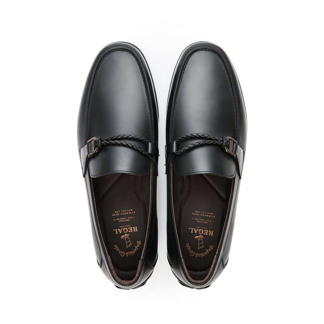 리갈 남성 장식 드라이빙 로퍼 블랙(REGAL Men’s Decorated Driving Loafers Black) - 4
