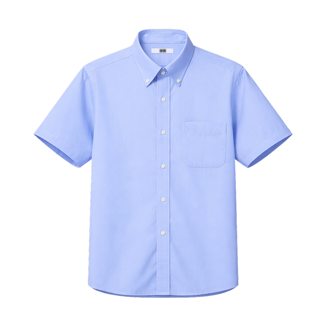 유니클로 드라이 논 아이언 저지 버튼 다운 셔츠 블루 - JP(Uniqlo Dry Non Iron Jersey Button Down Shirt Blue - JP) - 1