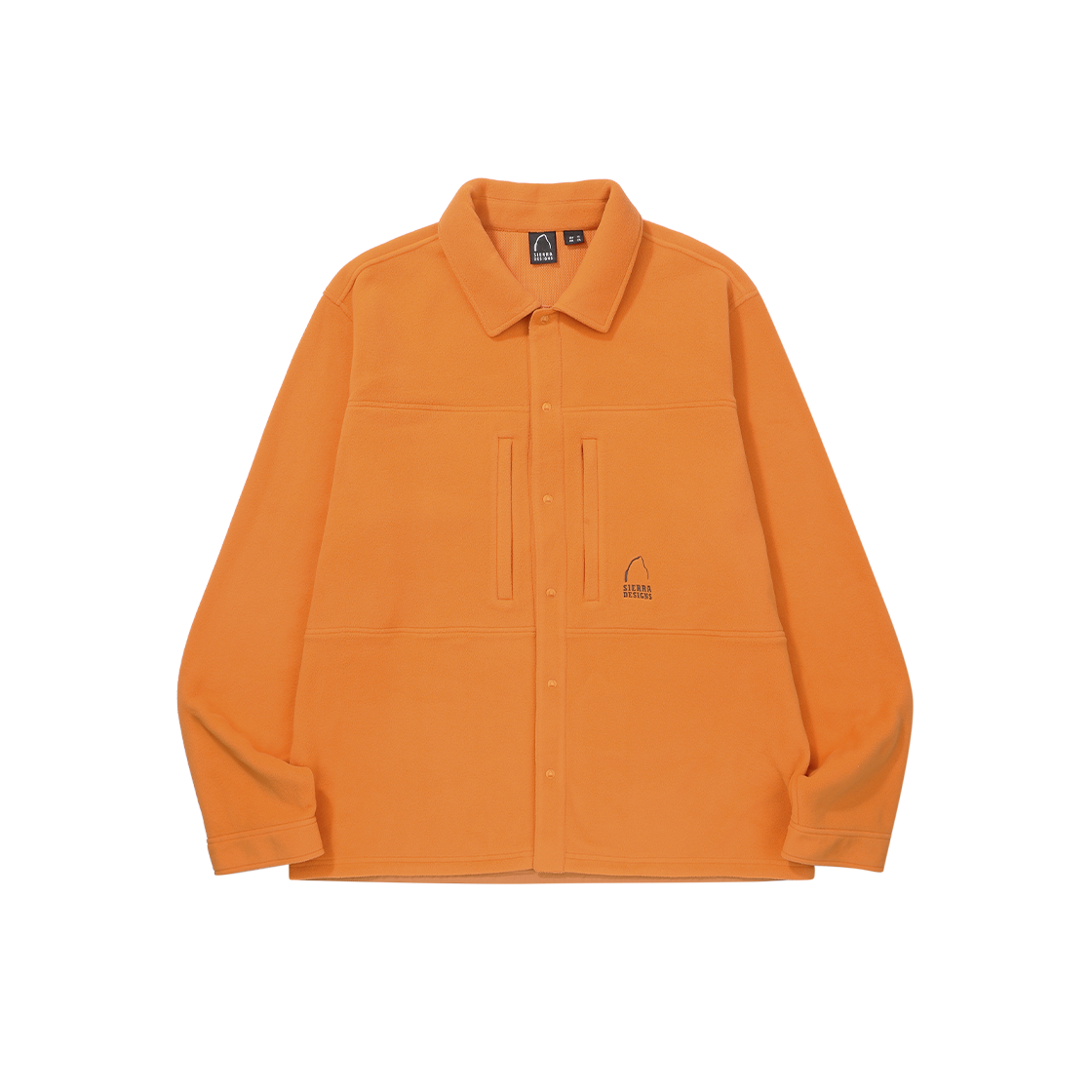 N5321OFJ93ORG [6% 적립] SIERRA DESIGNS AUBERRY Polartec Micro Fleece Shirt ORANGE