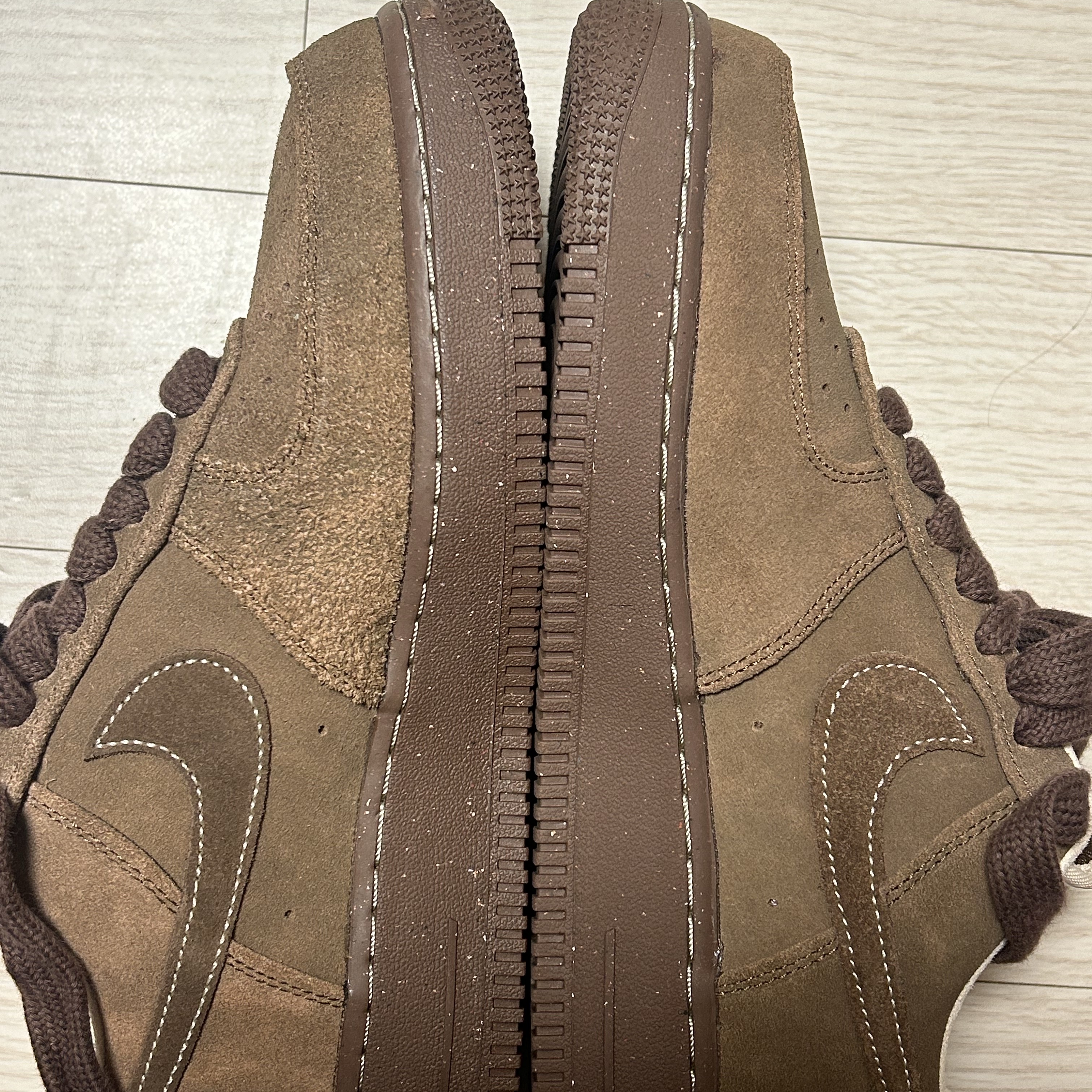 (W) Nike Air Force 1 '07 Cacao Wow 착용 스타일 - 2