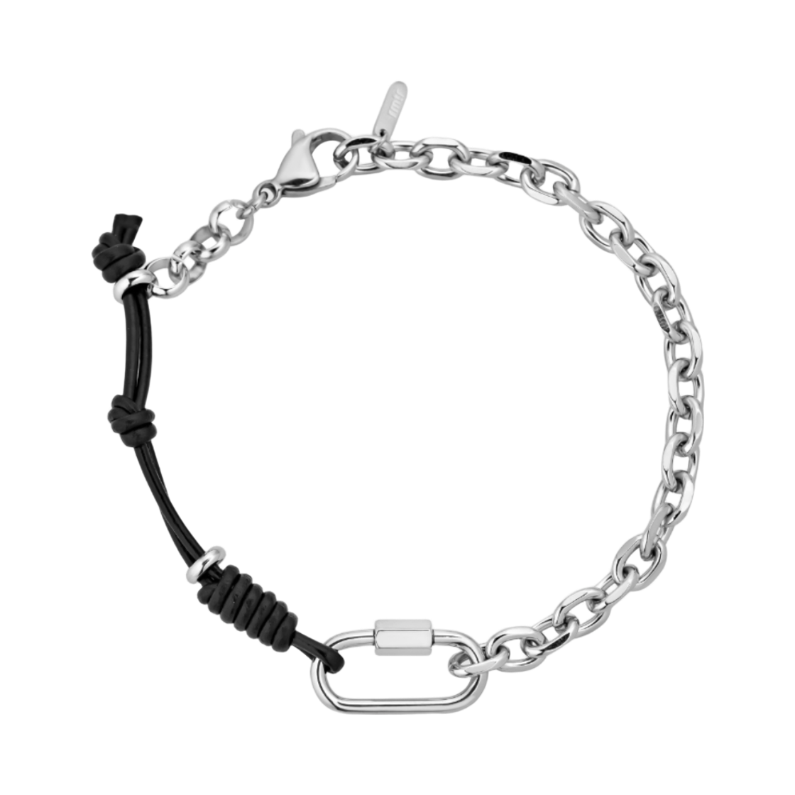 RBSN172 ROMANTINUER SN.172 Leather Chain Bracelet