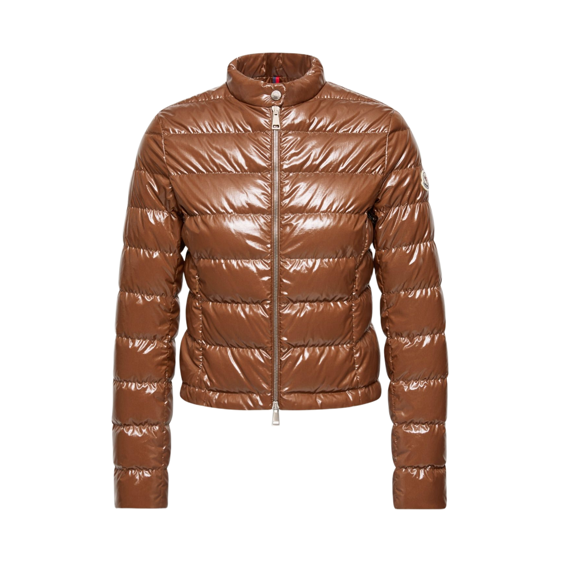 (W) 몽클레르 빠삐용 쇼트 다운 자켓 브라운 - 26SS((W) Moncler Papillon Short Down Jacket Brown - 26SS) - 1