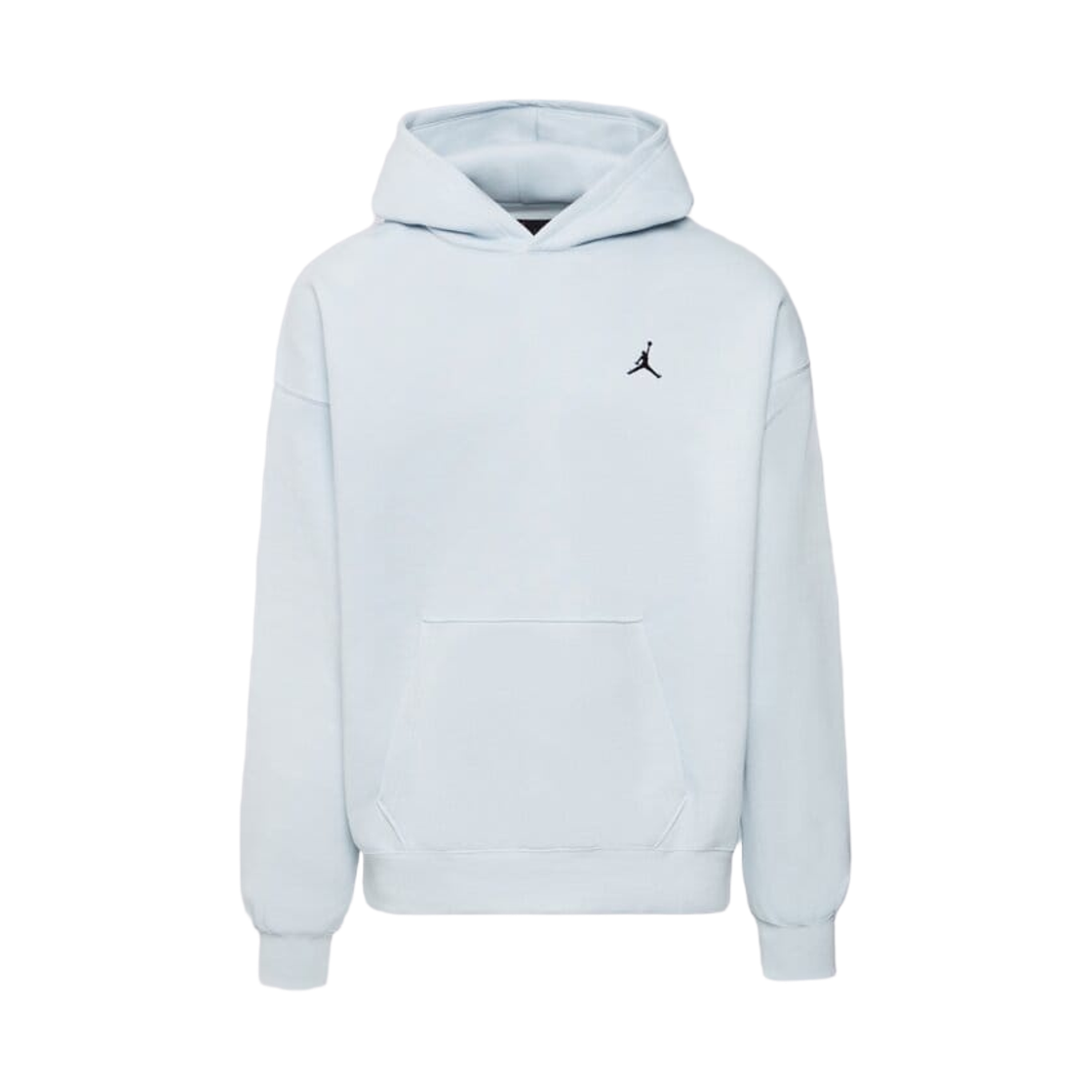 IB7235-472 Jordan Brooklyn Fleece Oversized Pullover Hoodie Aura Black (IB7235-472)