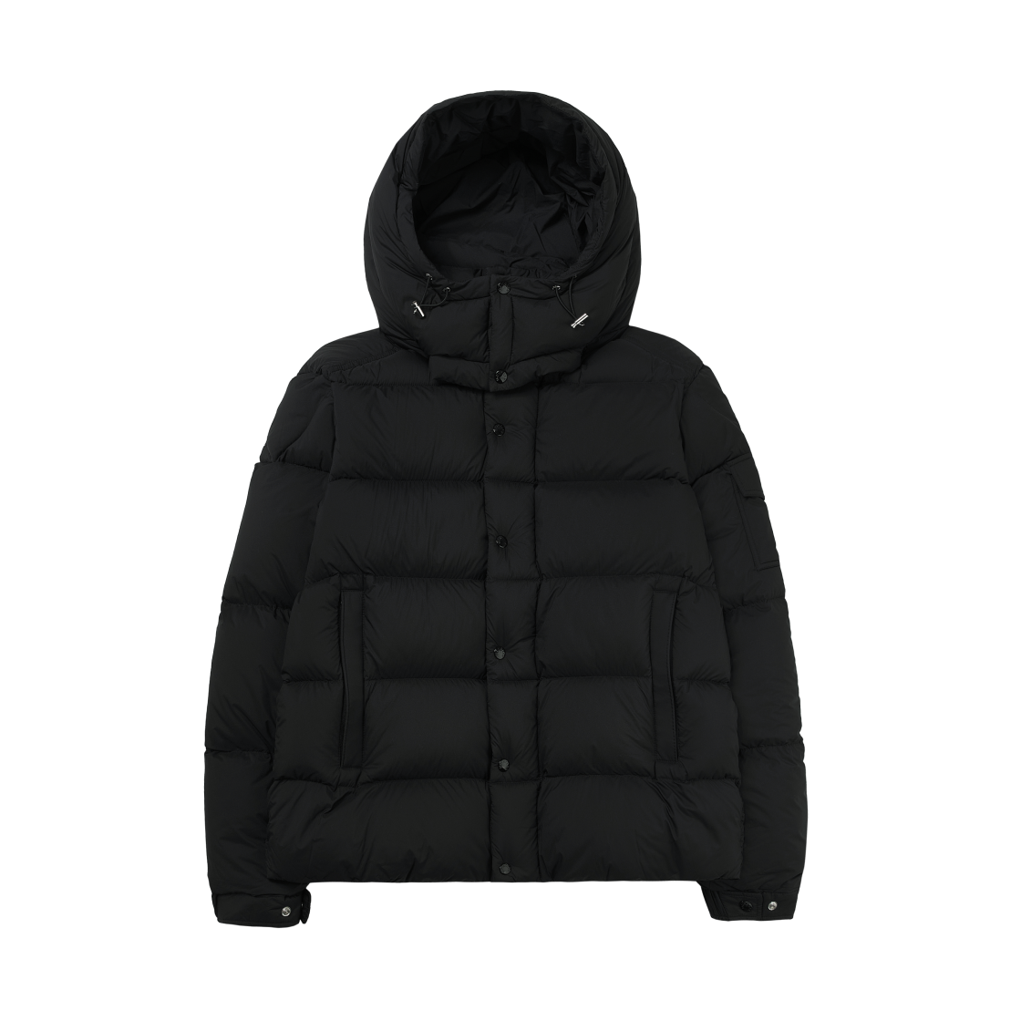 몽클레르 마야 70 후드 쇼트 다운 자켓 블랙 - 25FW(Moncler Maya 70 Hooded Short Down Jacket Black - 25FW)
