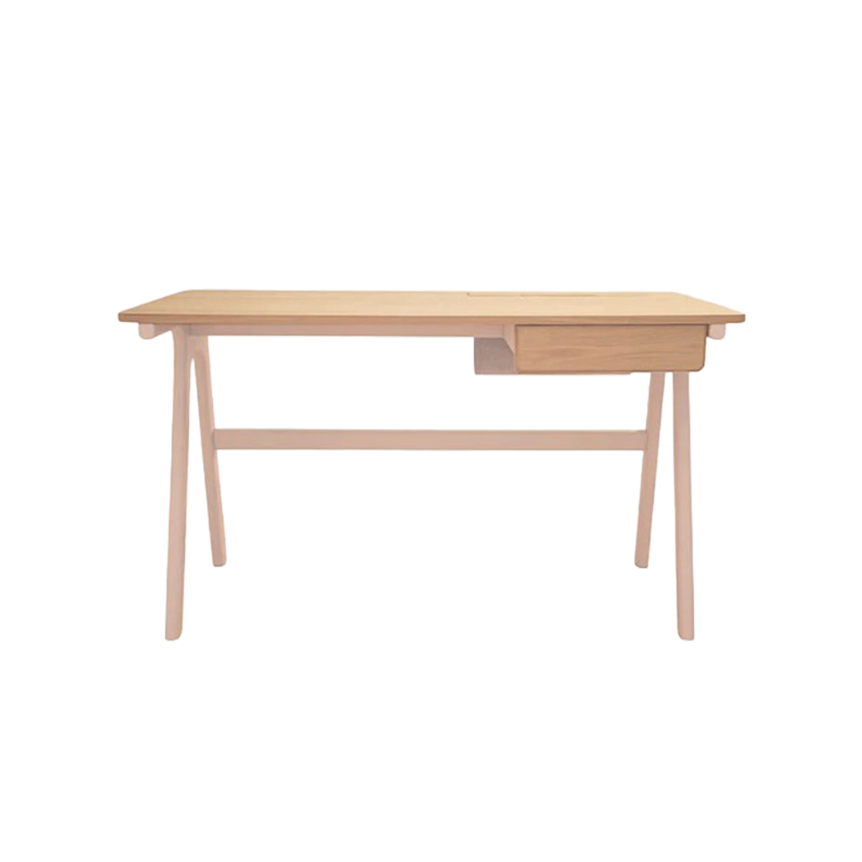 0956-ROY-N600-CF19-1 COMMUNE Truss desk oak