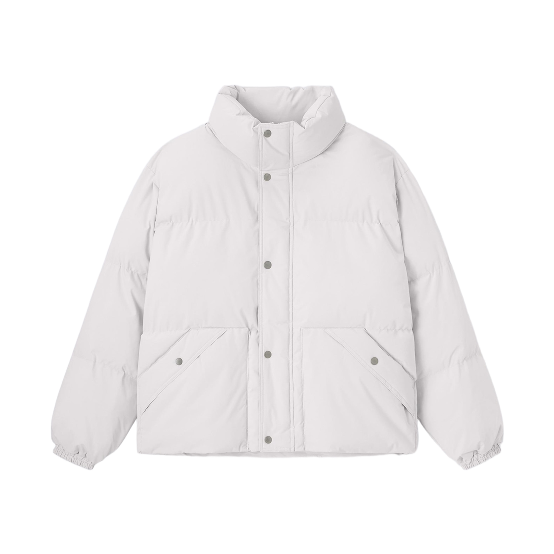 GU 웜 패디드 스탠드 블루종 라이트 그레이(GU Warm Padded Stand Blouson Light Gray)