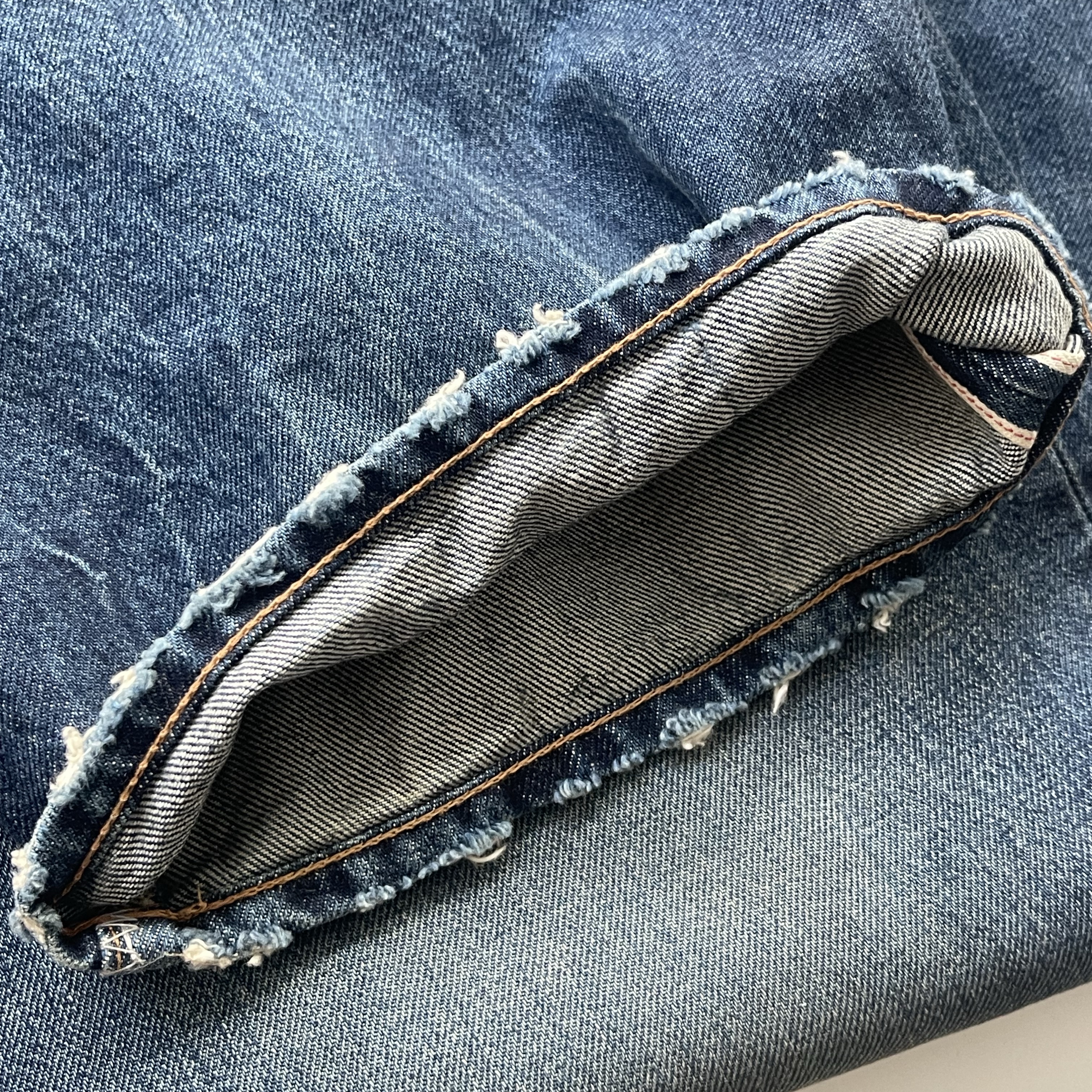 Supreme x Number (N)ine Patches Loose Fit Selvedge Jean Washed Indigo - 25FW 착용 스타일 - 9