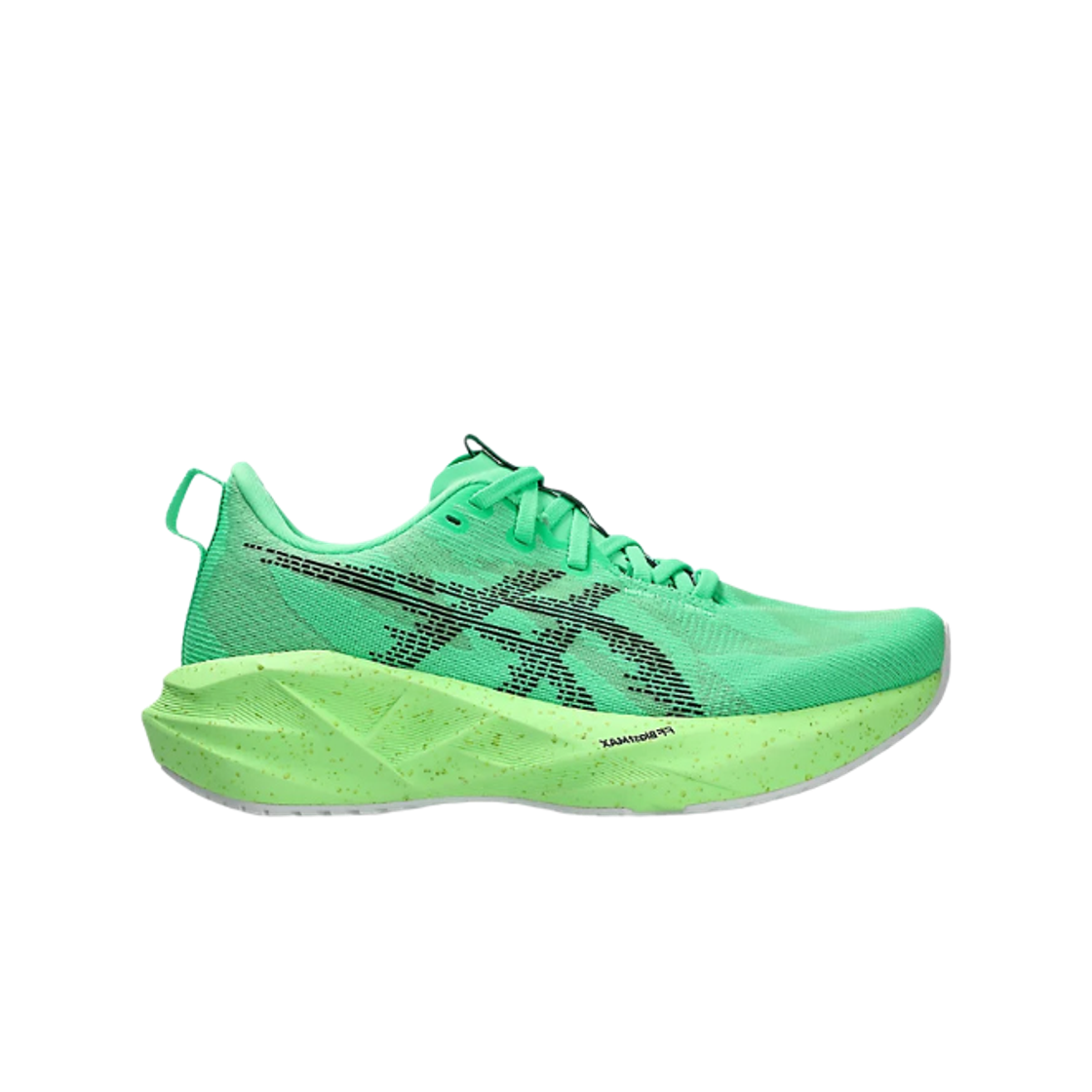 (W) 아식스 노바블라스트 5 에키덴 바이탈 그린 블랙((W) Asics Novablast 5 Ekiden Vital Green Black)