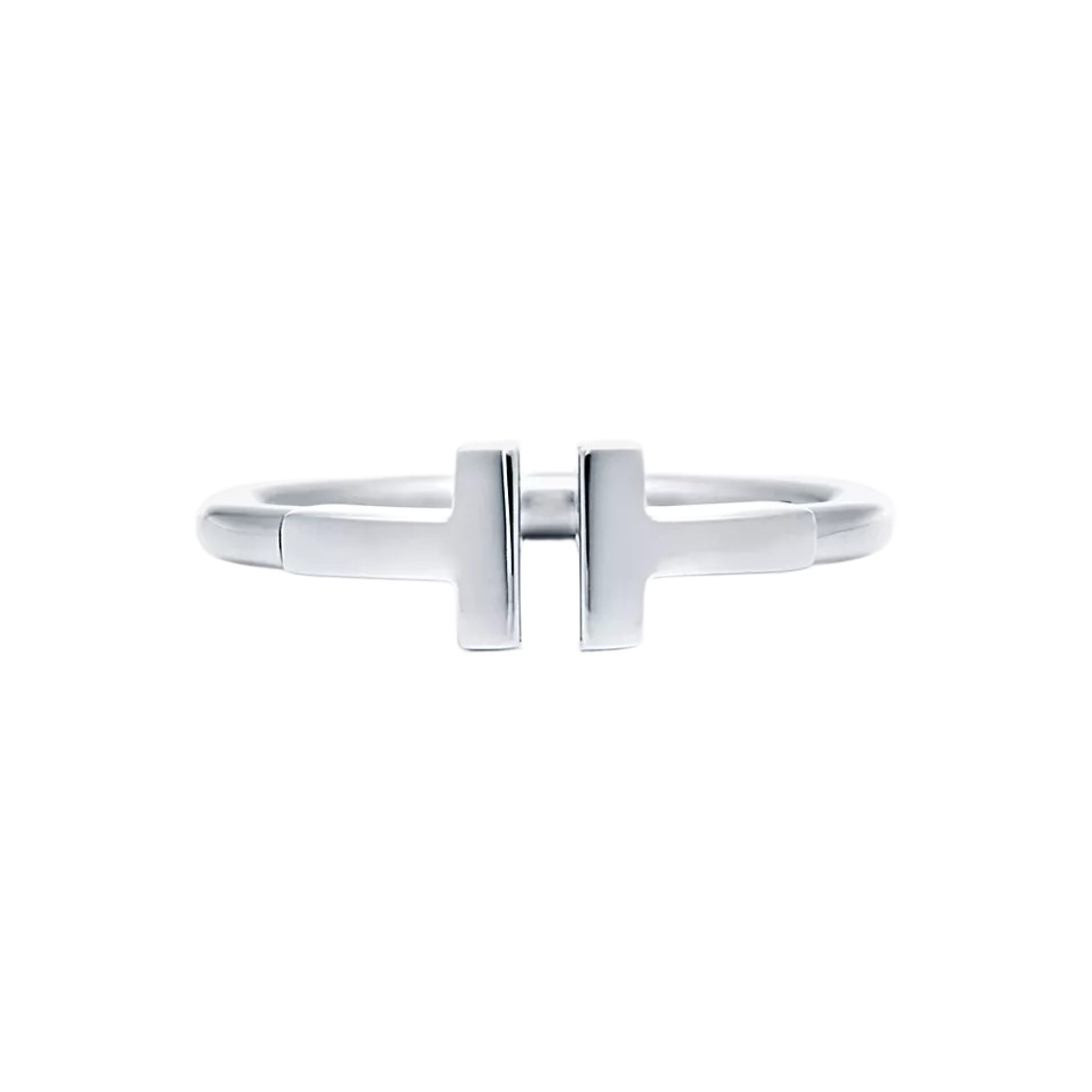 티파니 앤 코 티파니 T 와이어 링 18K 화이트 골드(Tiffany & Co. Tiffany T Wire Ring 18K White Gold)