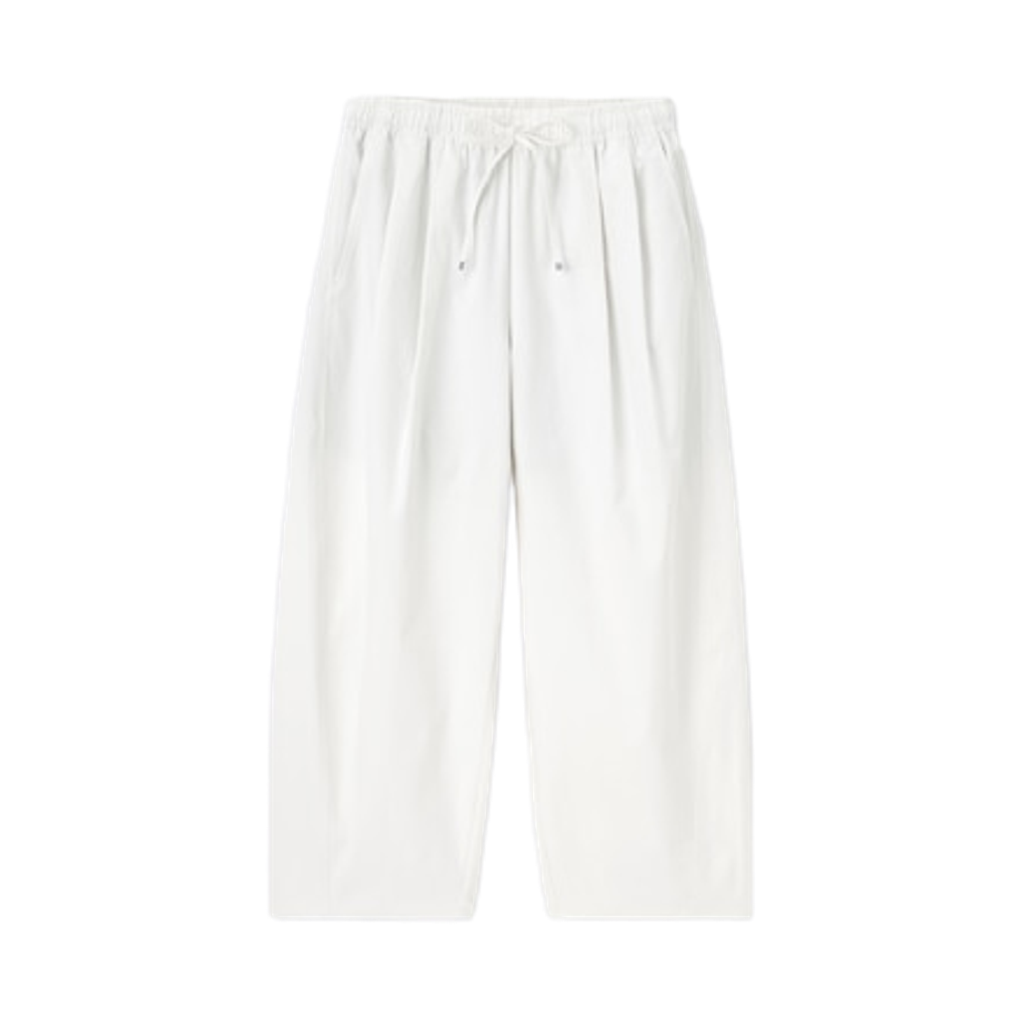 360151-01 (W) GU Barrel Ankle Pants +EC Short Off White