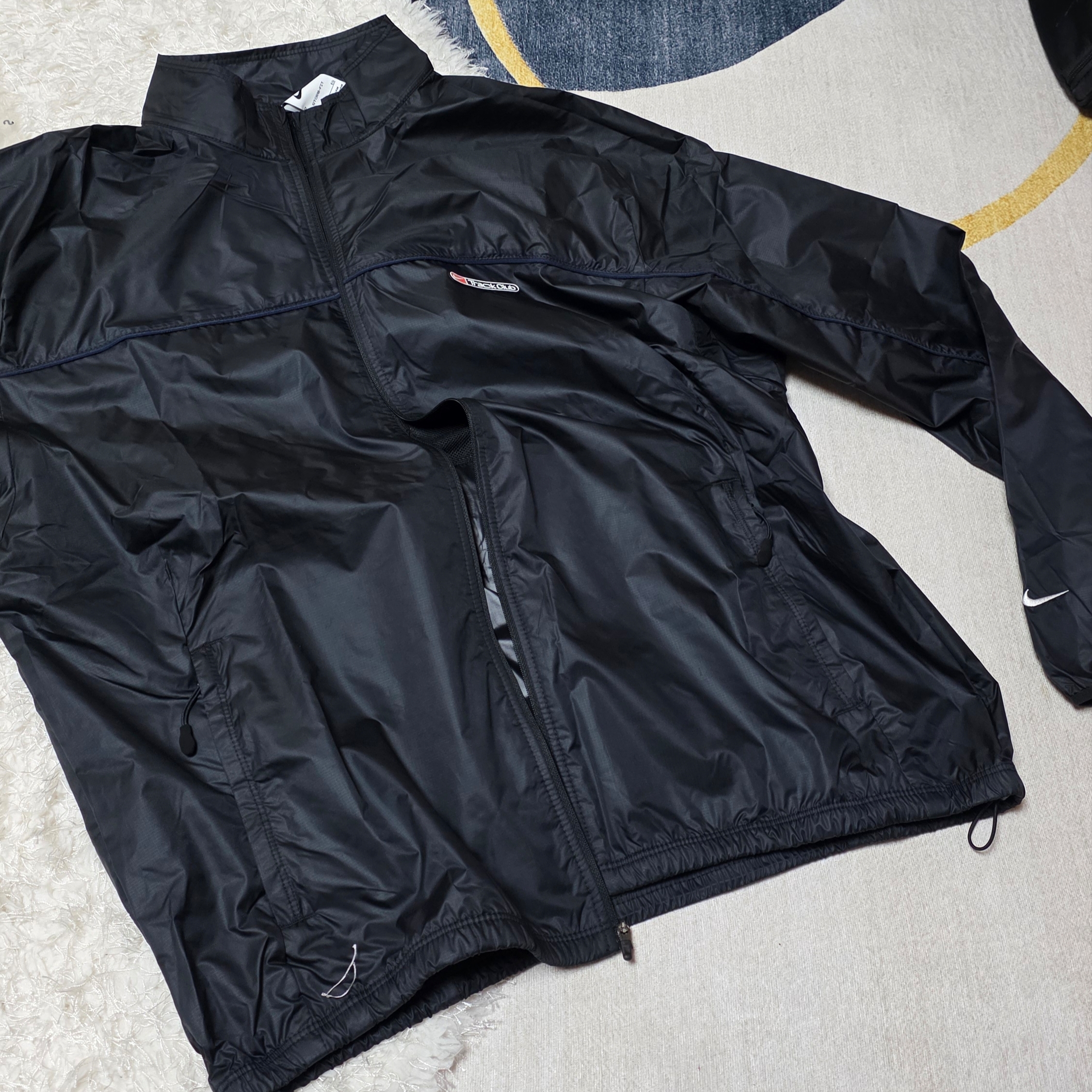 Nike Track Club Storm-Fit Running Jacket Black - Asia 착용 스타일 - 1