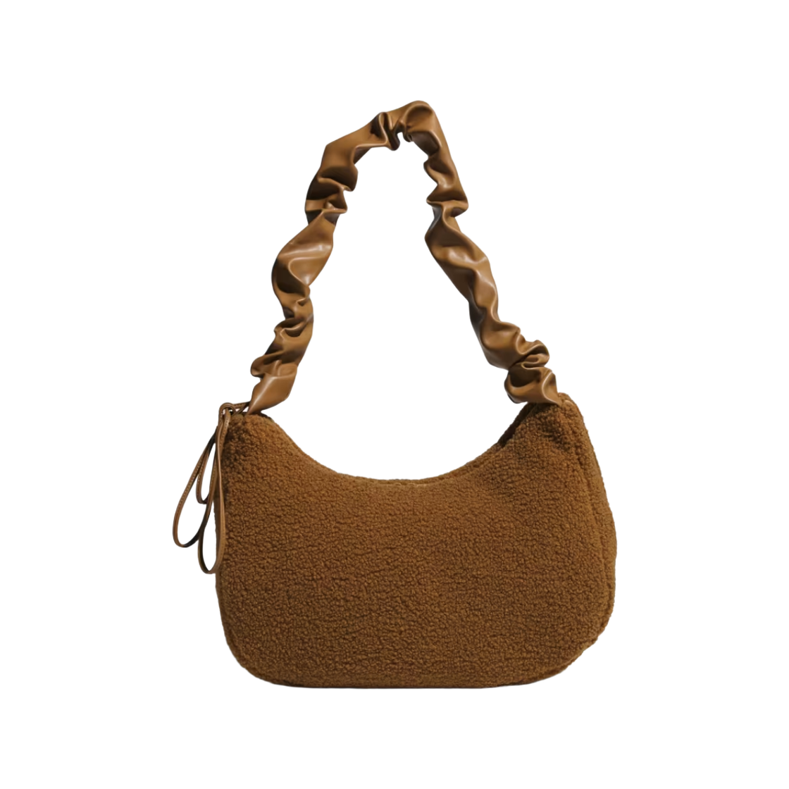 아디다스 플리스 호보백 브라운 데저트(Adidas Fleece Hobo Bag Brown Desert) - 2