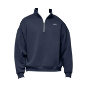 Alo Yoga Accolade 1/4 Zip Pullover Navy