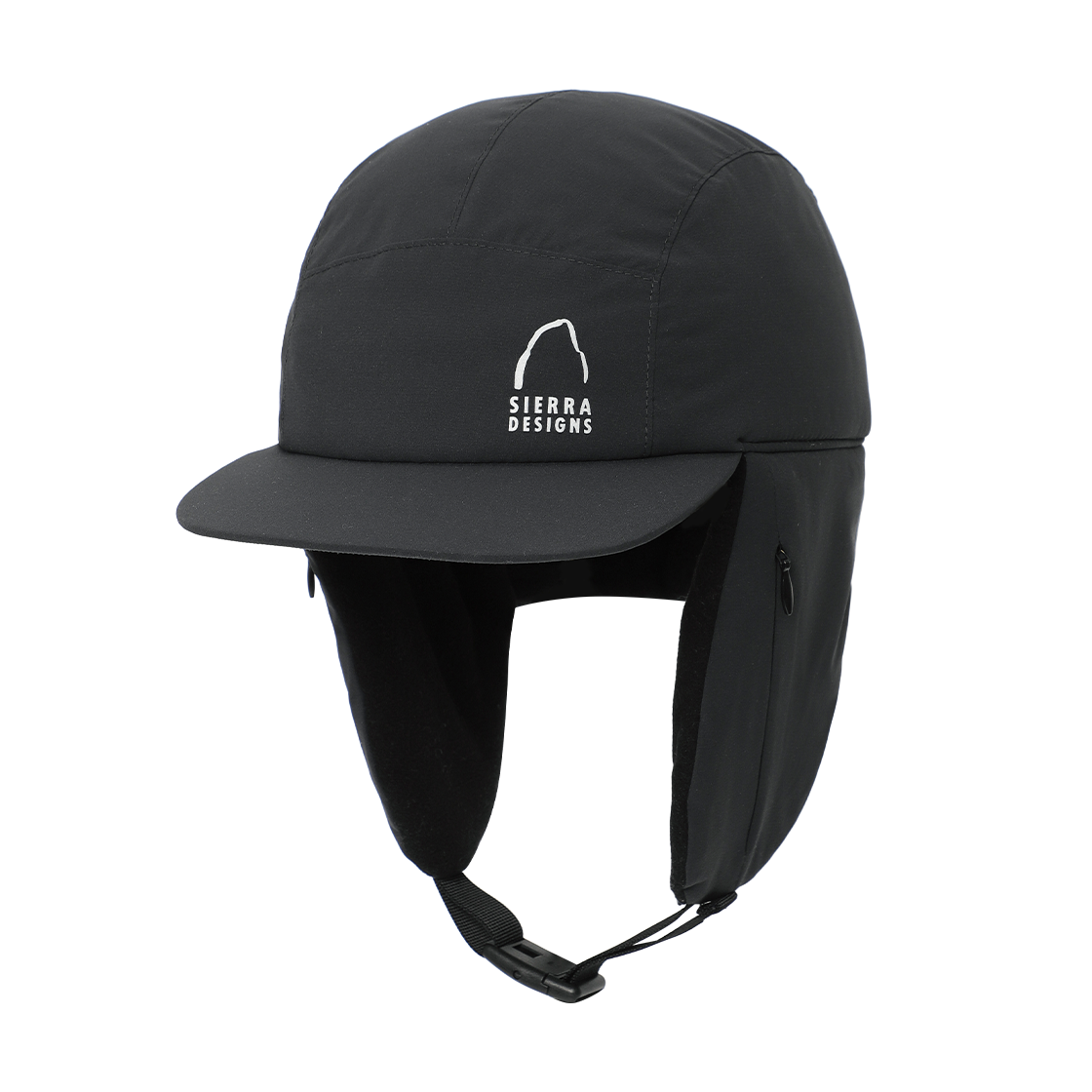 시에라디자인 휘트니 경량 인슐레이션 트루퍼 햇 블랙(SIERRA DESIGNS Whitney Lightweight Insulated Retouffer Hat Black)