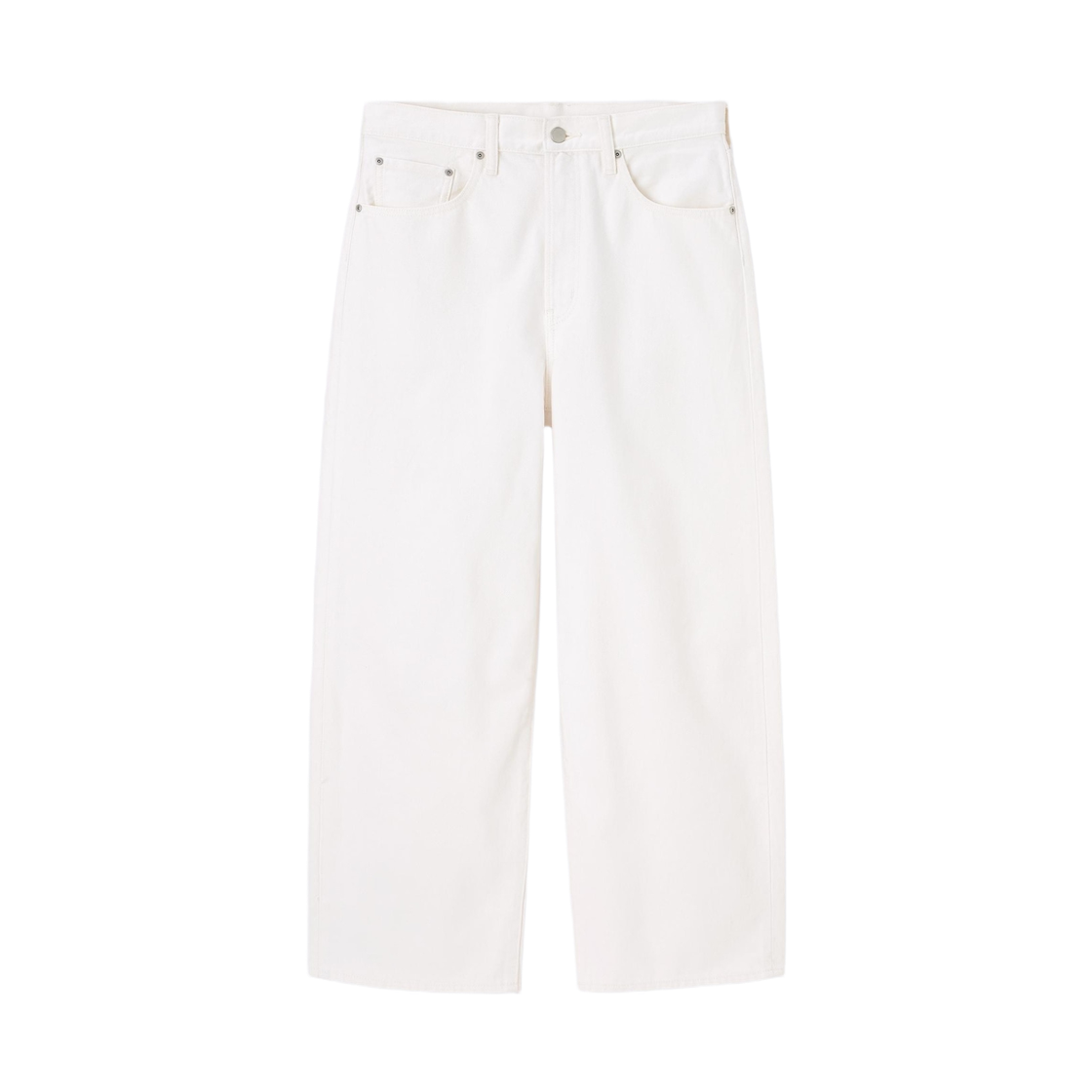 359096-00 GU Baggy Jeans White