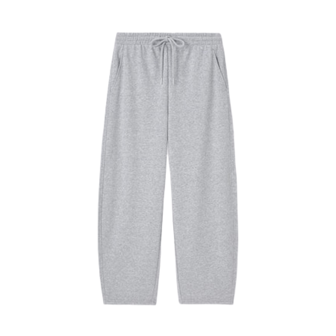 360358-03 (W) GU Sweat Barrel Ankle Pants Gray