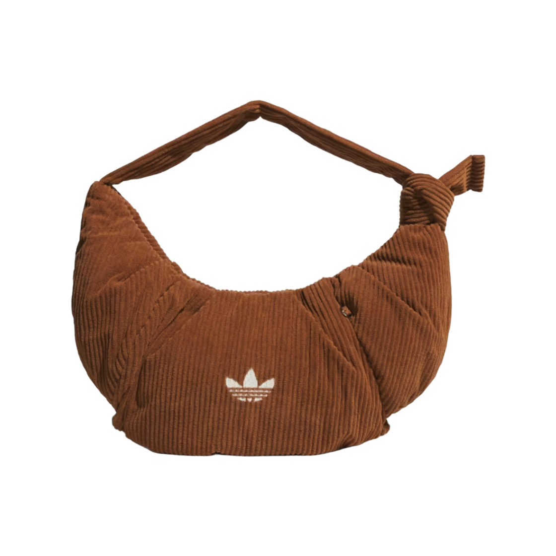 아디다스 코듀로이 크로와상 백 L 프리러브드 브라운(Adidas Corduroy Croissant Bag L) - 1