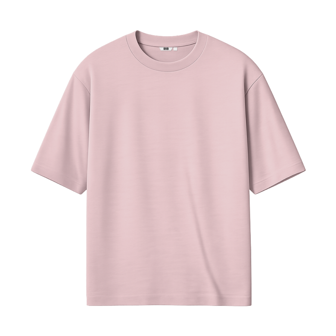유니클로 U 에어리즘 코튼 오버사이즈 크루넥 티셔츠 핑크 - JP(Uniqlo U Airism Cotton Oversized Crewneck T-Shirt Pink - JP) - 1
