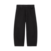 GU Barrel Leg Jeans Regular Black